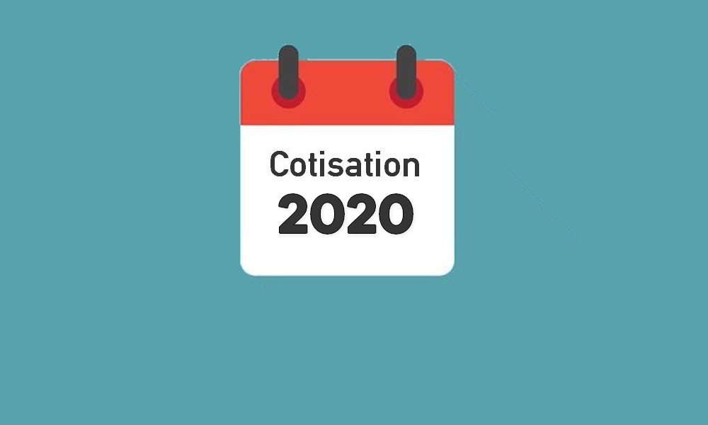 Cotisation fo 2020