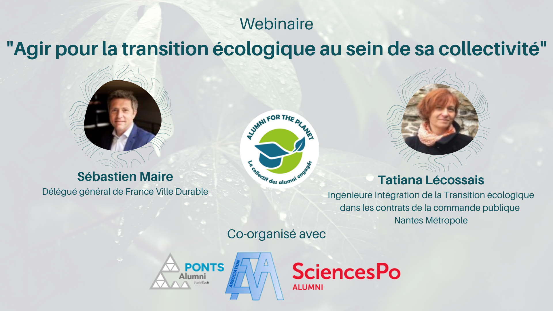 Webinaire "Agir Pour La Transition écologique Au Sein De Sa Collectivité"