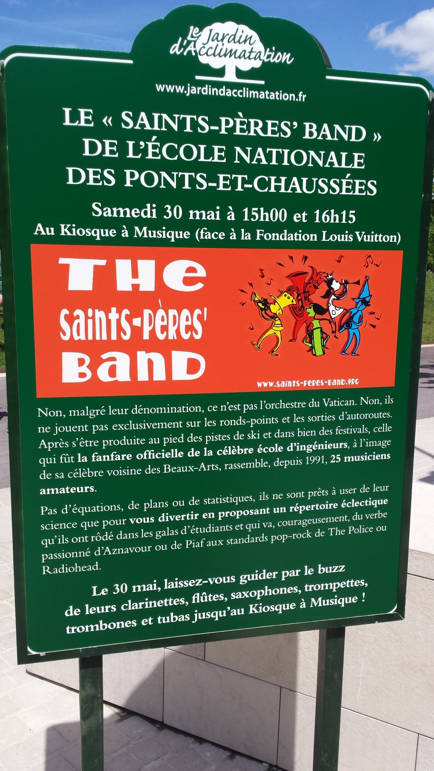 The Ponts brass band