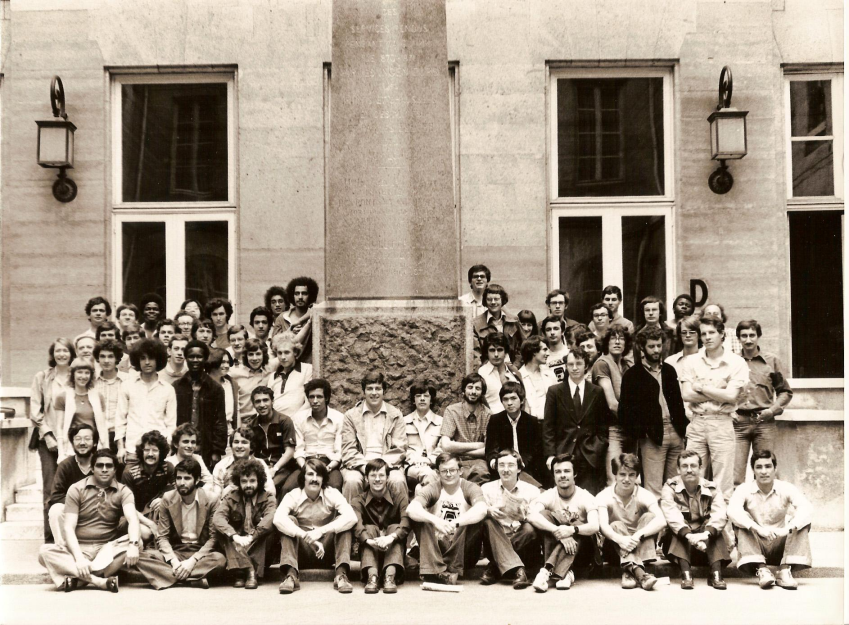 The class of 1980 in its first year